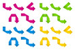 Folded Paper Arrows