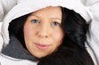 pretty woman in winter jacket