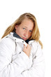 pretty woman in winter jacket