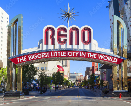Photo: Reno The Biggest Little City in the World. Reno The Biggest Little City in the World.
