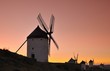 Molinos en Consuegra, España.