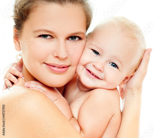 Foto: happy mom and baby happy mom and baby