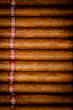 background cigars in humidor