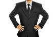 Black Business Suit