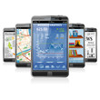 Smartphones with various Applications