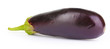 Fresh eggplant isolated on white