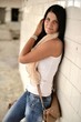 Sexy girl in jeans