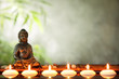 Buddha and candles