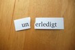 un-erledigt
