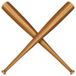 wooden baseball bat