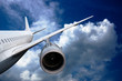 airplane flying down
