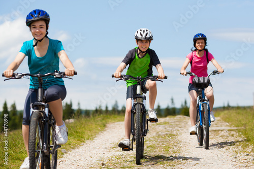 Photo: Family biking Family biking