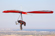 Hang gliding in Crimea taken in summer, Ukraine