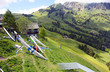 hang  gliding in Swiss Alps