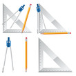 Vector: attrezzi scuola attrezzi scuola