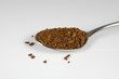 teelöffel mit löslichem kaffee