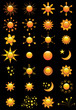 Vector: Sun Vectors Sun Vectors