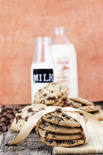 Photo: Chocolate Chip Cookies and Cream Chocolate Chip Cookies and Cream