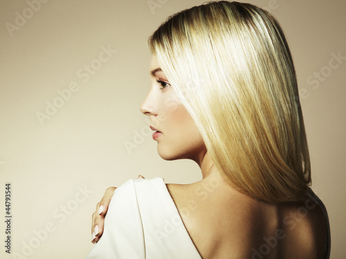 Photo: Photo of beautiful woman with magnificent hair Photo of beautiful woman with magnificent hair