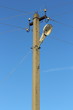 concrete lighting column