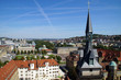 Stadtansicht Stuttgart - Suedturm Stiftskirche