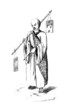 Asian traditional Monk