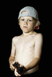 Naughty little boy