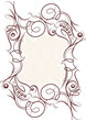 Shabby background with flower. A lot of similar images in my gal