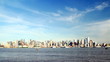 time lapse and loopable view of Manhattan skyline