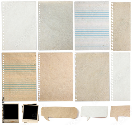 Photo: Paper textures background Paper textures background