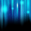 Shiny blue vector background with place for your text