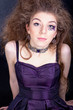 Photo: Lady in purple Lady in purple