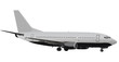 large grey plane illustration
