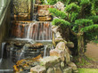 Waterfall in Hong Kong Nan Lian Garden