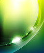 Shiny wave abstract background