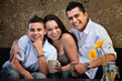 Photo: Young Happy Native American Family Young Happy Native American Family