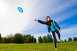 Disc and woman