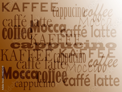 Illustration: Kaffeeschild Kaffeeschild