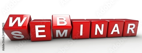 Illustration: WEBINAR - SEMINAR WEBINAR - SEMINAR