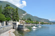 Lenno town at the famous Italian lake Como