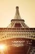 Vintage View of Eiffel Tower