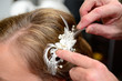 Styling der Braut