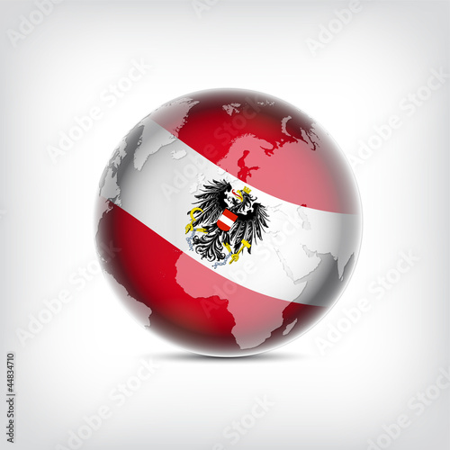 Vector: Globus Österreich Globus Österreich