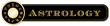 Astrology Banner, 12 sun signs of zodiac, gold horoscope mandala