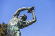 bronze discobolus from the Panathenaic Stadium in Athens