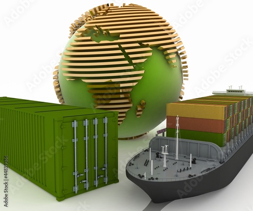 Illustration: Conception of delivery of commercial loads Conception of delivery of commercial loads
