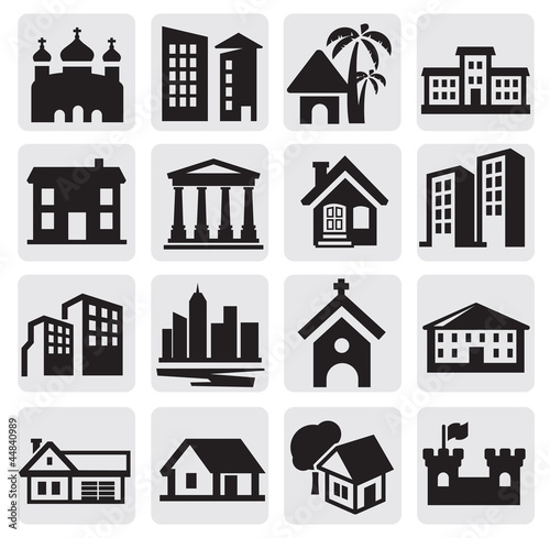 Vector: hous icons hous icons