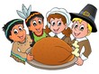 Thanksgiving pilgrim theme 3