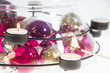 Lighting Candle in Candlestick Holder