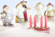 Christmas Figurines and Candles